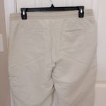 Liz Claiborne  Linen Blend Capri Pants in Light Khaki Photo 8