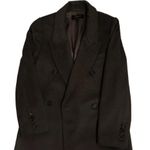 Quince Italian Wool Double-Breasted Coat Heather Charcoal XS NWT Photo 5