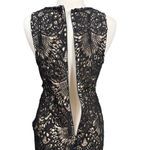 Lulus Black Lace Overlay Nude Lined Sleeveless Mini Dress Size M Size M Photo 5
