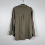 Athleta  Women's Allure Shirt Jacket Olive Sz L Photo 10