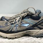 Brooks GTS 12 MOGO DNA Women’s Size 9.5 M Running Shoes Blue gray white Photo 2