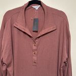 Danskin  NWT double sided rib knit sleepshirt mauve color woman size XL Photo 1