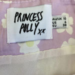 Princess Polly  Silky Lilac Olton Floral‎ Print Mini Skirt Daisy Purple US Size 6 Photo 7