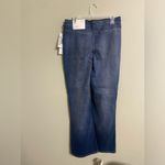 BDG  Ruched Dipped V Flare Blue Stretch Jeans NWT Size 34 Urban Outfitters New Photo 1