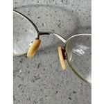 Elle  Eyeglasses Frames ONLY Women's  Gold Metal Full Rim Oval 50-18-135 Photo 11
