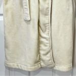Nordstrom Cozy Ivory Flannel Fleece Long Robe With Pocket An Belt Size XL Photo 6
