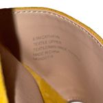 Kenzie Cathryn Platform Sandal Mustard Suede Feel Strap Buckle Size 6.5 EUC Gold Photo 7