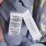 Loft  Shimmer Glitter Star Tiered Long Sleeve Mini Dress Photo 7