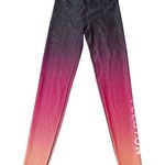 Peloton  Womens Leggings Sz Small High Waist X Sunrise Fade Sparkle Compression Photo 2