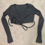 Joah Brown  Ribbed Wrap Top! Photo 0