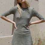 DOEN Carmen La Maddalena Dress Women’s Size Large Gingham Black White Cotton Photo 0