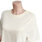 Sézane  Selena Mini Shirt Dress, Cream, Medium Photo 11