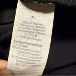 J.Crew Vintage Black Velvet Velour Long Sleeve Women's Bodysuit Size XLarge NWT Photo 4