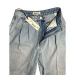 Rolla’s Chloe Pleat High Rise Denim Jeans Light Blue Size 25 Blue Photo 4