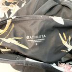 Athleta Magnolia Salutation Stash Pocket Leggings Floral Black Small Photo 3
