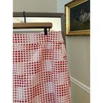 Zac & Rachel Activewear Golf Tennis Skort Skirt Circles Print Size 18W Red Photo 3