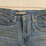 Levi's Levi’s mid length jean shorts Cuffed Light to medium wash Women’s size 30 Photo 5