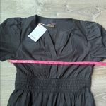 Quince NEW  100% Organic Cotton Poplin Tiered Maxi Dress Small Photo 7