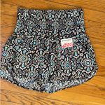 Free People NWT  The Way Home Shorts in Black/ Oat Combo Size Small Photo 1