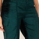 Free People NWT Walk With You Velvet Trousers Turquoise 2 Photo 9