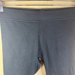 Pact Black Organic Cotton Blend Cropped Leggings Womens Size Large Activewear Photo 1