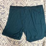 SKIMS  SIZE 2X Teal Women’s sleep boxers boxer shorts NWT 2XL Photo 6