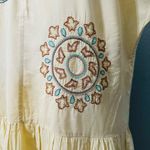 ZARA  Bloggers Fav Vanilla Embroidered Tiered Maxi Dress Limited Edition Size M Photo 10