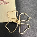 Camila Coelho  | Gold Floral Earrings Photo 4
