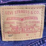 Levi's ® Premium 501® ‘90S Women’s Colored Denim Jeans in Chroma Acid Purple Photo 4