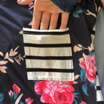 Tickled Teal  Floral & Striped Top Photo 4