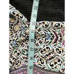 American Rag  Multi-Color Floral Ruffle Long Sleeve Tie At Waist Crochet Size‎ M Photo 6