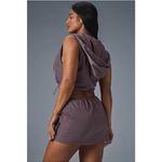 Alo Yoga Crinkle Surplus Mini Skirt Raisinette XS Photo 7