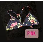 PINK - Victoria's Secret PINK victoria secret bikini top bra floral tropical print women’s Small Photo 1