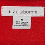 Liz Claiborne  Red Sweater Photo 2