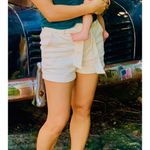 Expresses extra high rise shortie paper‎ bag shorts Photo 4