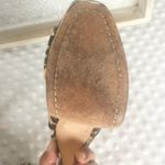 Alice + Olivia Leopard Print Fabric Stiletto Platform Sandals Size 37 Photo 8