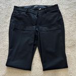 EXPRESS  Black Boot Cut Flare Pants with Smooth Finish Photo 0