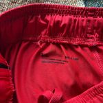 Under Armour Red Black Shorts SM/P Loose Fit Colorblock Athletic Training Gym Photo 12