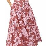 Free People The Perfect Sundress in Watermelon Combo Floral Maxi Photo 0