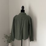 Time And Tru  Army‎ Green Jacket. Size Small. Linen/Viscose blend. Photo 1