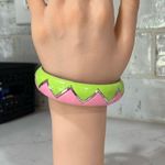 Neon and Pink Bangle Bracelet Photo 1