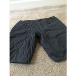 Banana Republic  Women's Flat Front Wool Casual Dress Shorts Lined Size 8 Gray Photo 4