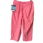 Jane Ashley  NWT Vintage 100% cotton embroidered beaded loose fit capris. Photo 1