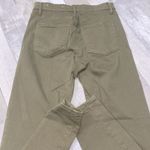 Loft  high rise skinny ankle olive green jeans size 0/25 Photo 8