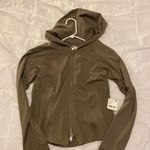NWT FP Movement Olive Green 2 Zipper Jacket Size M Photo 6