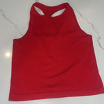 Free People  Intimately Ribbed Hot Pink Crop Top Super Soft Tank M/L Photo 0