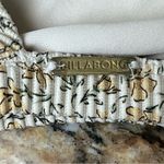 Billabong Butter Yellow Floral Triangle Bikini Top M Cottegecore Coastal Beach M Photo 3