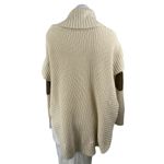 RD Style  Women's Beige Nude Long Sleeve Ribbed Knit Cowl Neck Sweater Top Size M Photo 1