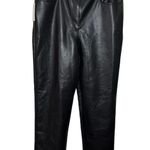 WILFRED Melina Vegan Leather Pant Women’s Plus Size 16 Black High Waist New Photo 1
