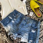 American Eagle AEO "Vintage Hi-Rise Festival" Shortie Shorts Photo 4